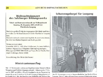 Datei-Vorschaubild - Gemeindezeitung_Orgel Einweihung_2007.pdf