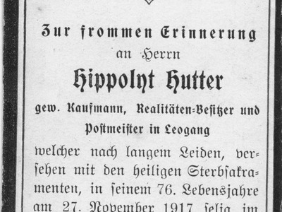 Datei-Vorschaubild - Brunner-Maria_Hutter-Hippolyth Postmeister Kaufmann Sterbebild_1917.jpg