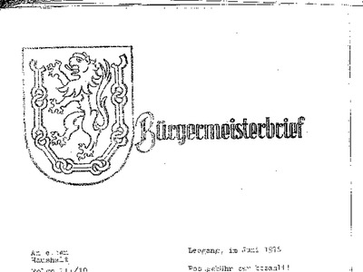 Datei-Vorschaubild - Bürgermeisterbrief_1976-06 Jahresvoranschlag-1977 Hochkönig-Bundesstraße-Saalfelden-Hochfilzen-Eröffnung Gruber-Anton-Einsiedler-Palfen Aus-dem-alten-Leogang_1976.pdf