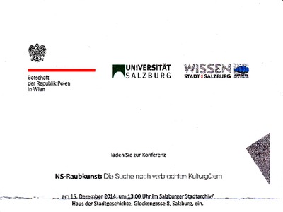 Datei-Vorschaubild - Polen-Botschaft_Konferenz NS-Raubkunst Programm_2014.pdf