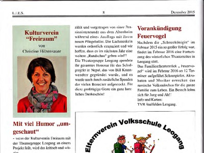 Datei-Vorschaubild - Lies Hilzensauer-Christine_Mit-Humor-umgeschaut Rundschau Freiraum Feuervogel_2015.pdf