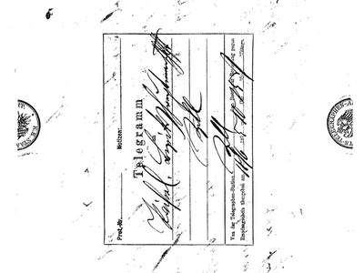 Datei-Vorschaubild - Bezirkshauptmannschaft_Telegramm Gebirgssturz Lend_1875.jpg