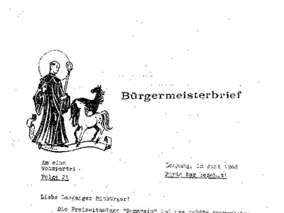 Datei-Vorschaubild - Bürgermeisterbrief_1968-06 Sonnrain-Fertigstellung Sonnrain-Projektbeschreibung_1968.pdf