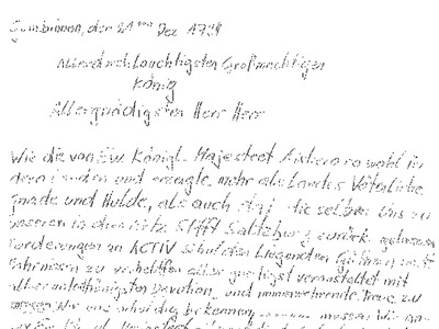 Datei-Vorschaubild - Landesarchiv_Brief Preussischer-König Güterverkauf Übersetzung Originaltext_1734.pdf