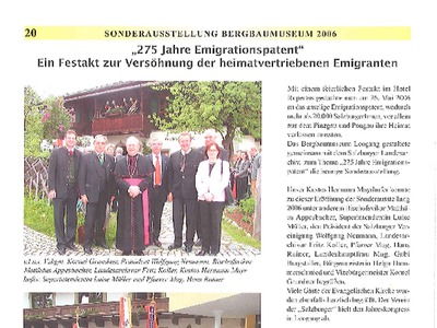 Datei-Vorschaubild - Gemeindezeitung_275-Jahre-Emigrationspatent Emigrationsedikt_2006.pdf