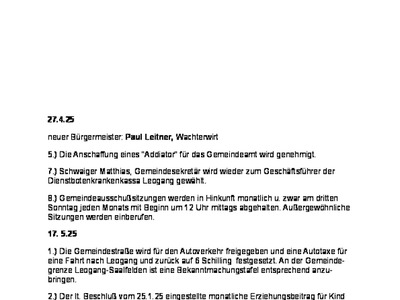 Datei-Vorschaubild - Gemeindesitzung-Protokolle-Auszug_Periode Leitner-Paul_1925-1931.pdf