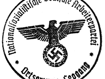 Datei-Vorschaubild - Bergbaumuseum_Stempel NSDAP_1938.jpg