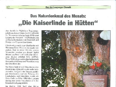 Datei-Vorschaubild - Gemeindezeitung_Kaiserlinde_1998.pdf
