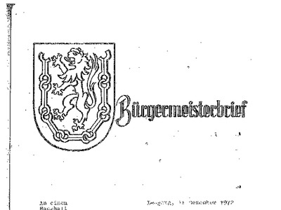 Datei-Vorschaubild - Bürgermeisterbrief_Gemeindewappen Beschreibung Designkriterien_1972.pdf