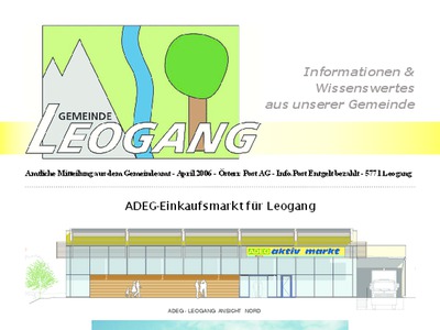 Datei-Vorschaubild - Gemeindeamt-Leogang_2006-03 Finanzplan-2007-2009 Hofer-Michael-Brandhorn-Kunstwerk ADEG-Aktiv-Markt_2006.pdf