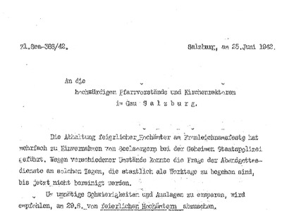Datei-Vorschaubild - Ordinariat_Verbot-Hochämter Frohnleichnam_1942.pdf