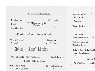 Datei-Vorschaubild - Klier-Theresia_Konzertprogramm Schwaiger-Theresia Teleki-Graf_1946.pdf