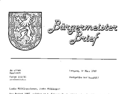 Datei-Vorschaubild - Bürgermeisterbrief_1987-03 Budget-1987 Eder-Sylvia-Silberweltmeisterin Madreiter-Sebastian-Bilanz-1977-1987 Winterfremdenverkehr-1987_1987.pdf