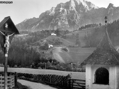 Datei-Vorschaubild - Schöllhorn_Wegkreuz Birnhorn Leonhardikapelle Neudeggbauer_1935.jpg