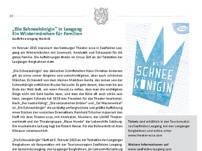 Datei-Vorschaubild - Gemeindezeitung_Die-Schneekönigung Ankündigung ECCE_2014.pdf