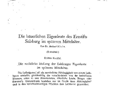 Datei-Vorschaubild - Klein-Herbert_Die-bäuerlichen-Eigenleute-des-Erzstiftes-Salzburg-im-späten-Mittelalter Schlussteil MGSL-74_1934.pdf