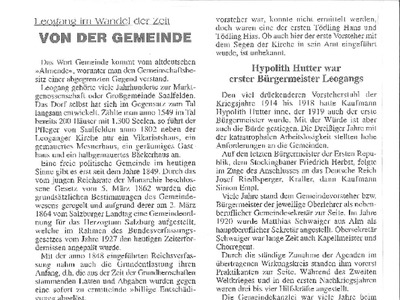Datei-Vorschaubild - Leogang-aktiv_Gemeindeentwicklung-1549-1964 Gemeindeordnung-1864 Leonhardimarkt Bürgermeister Gemeindevorstehung_1996.pdf