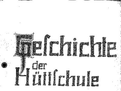 Datei-Vorschaubild - Pürstl-Ludwig_Geschichte Hüttschule Volksschule-Hütten-1819-1952_1952.pdf