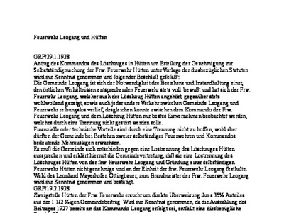 Datei-Vorschaubild - Gemeinderat_Koordination Leogang Hütten Feuerspritze_1928.pdf