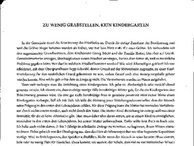 Datei-Vorschaubild - Steidl-Albert_Zu-wenig-Grabstellen-kein-Kindergarten Friedhofserweiterung Aufbahrungshalle Kindergarten_2013.pdf