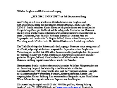 Datei-Vorschaubild - Bergbaumuseum_Pressemitteilung Bergbau-und-Kunst_2012.pdf