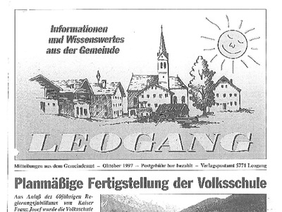 Datei-Vorschaubild - Gemeindezeitung_Volksschule-Leogang Fertigstellung Sanierung_1997.pdf
