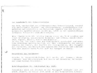 Datei-Vorschaubild - Geschichte Reviere Abbaumethoden Erzaufbereitung Hüttenwesen Barbarastollen Danielstollen_1500-1919.pdf