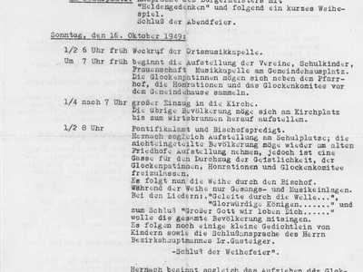 Datei-Vorschaubild - Glockenweihe Glockenweihe-1949 Programm.2_1949.jpg