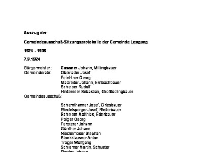 Datei-Vorschaubild - Gemeindesitzung-Protokolle-Auszug_Periode Gassner-Johann_1922-1924.pdf