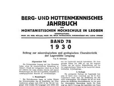 Datei-Vorschaubild - Schwarz-Frank_Erzlagerstätte-Leogang Berg-und-Hüttenmännisches-Jahrbuch_1930.pdf