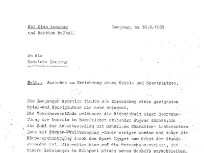 Datei-Vorschaubild - Schiclub Sektion-Fußball_Ansuchen Errichtung Fußballplatz_1963.pdf