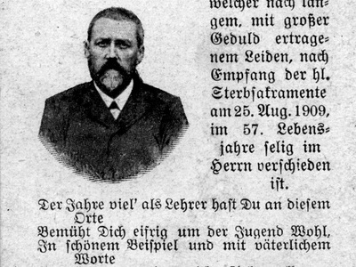 Datei-Vorschaubild - Schulchronik_Sterbebild Widauer-Josef_1909.jpg