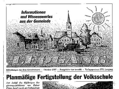 Datei-Vorschaubild - Gemeindezeitung_Fertigstellung Renovierung Volksschule_1997.pdf