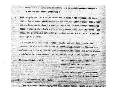 Datei-Vorschaubild - Waitz-Sigismund Innitzer-Theodor_Feierliche-Erklärung Volksabstimmung Wiedervereinigung Österreich-Deutschland_1938.pdf
