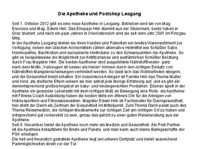 Datei-Vorschaubild - Gemeindeamt_Apotheke Postshop Beschreibung_2012.pdf
